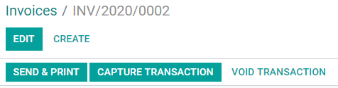 Hold the credit card payment until you capture or revoke it on Flectra