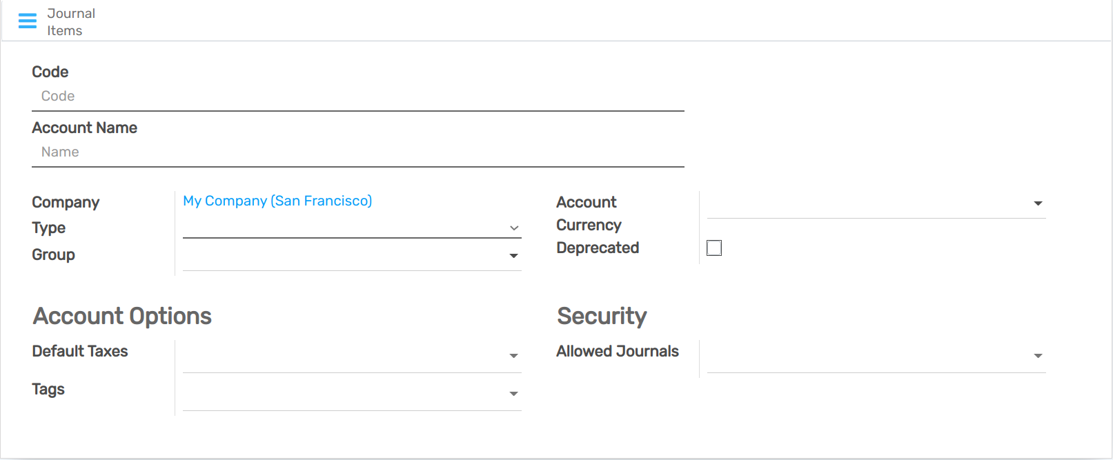 Configuration of a Deferred Expense Account in Flectra Accounting