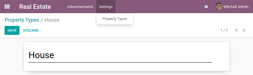 Property type
