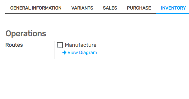 Choose product routes in Flectra