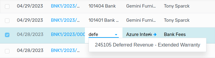 Modification of a posted journal item's account in Flectra Accounting