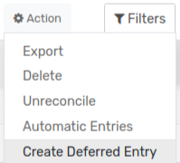 Create Deferred Entry from a journal item in Flectra Accounting