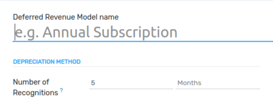 Deferred Revenue model button in Flectra Accounting