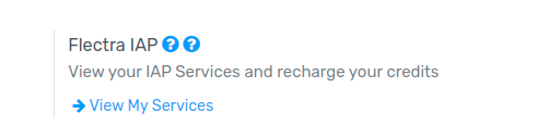 Using Flectra IAP to recharge credits for SMS Marketing in Flectra settings.