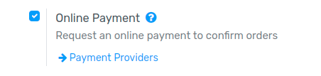 How to enable online payment on Flectra Sales?