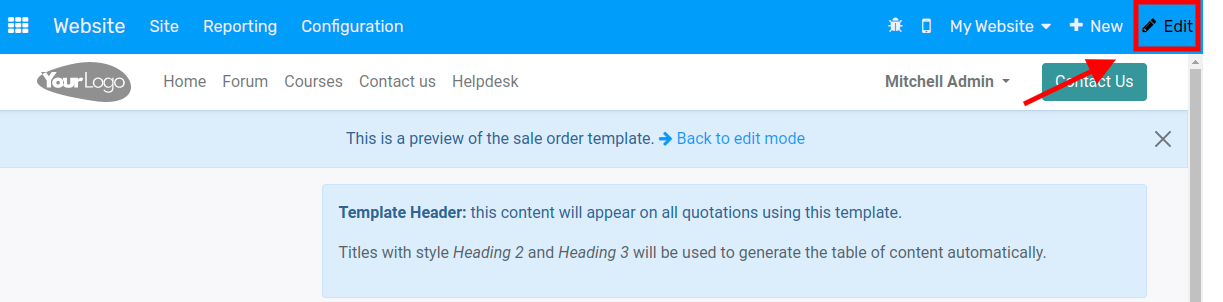 Design your quotation template on Flectra Sales