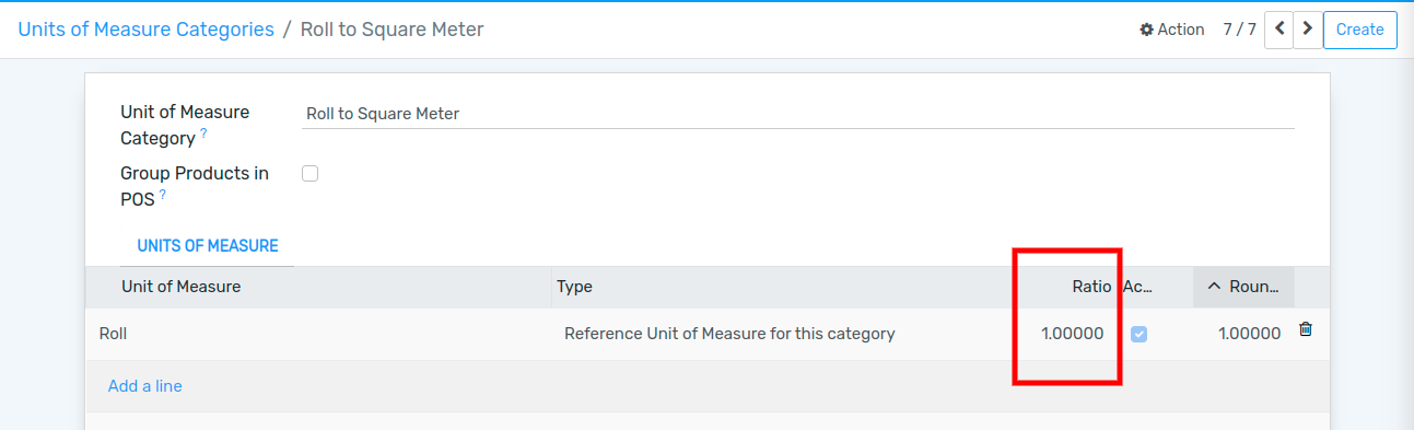 Create a second unit of measure in Flectra Purchase